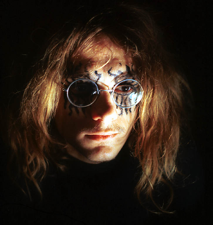 Ernst Luposchainsky III, in makeup for <cite>Rubicon</cite>