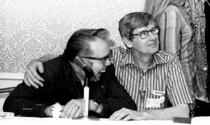 Kelly Freas and Bob Tucker