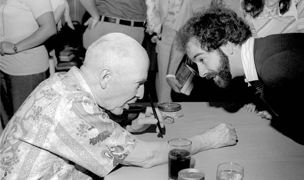 Robert Heinlein talking to Larry Niven