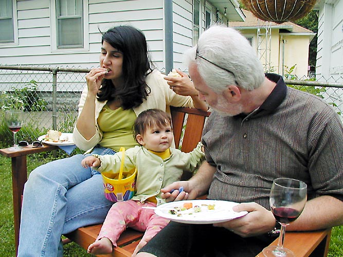 Rebecca, Sophia, and Bill