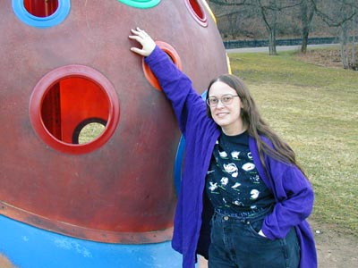 Lydy by favorite playground toy