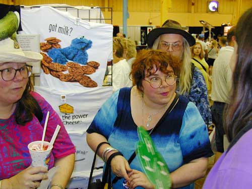 Geri, Sue, Dean, (Eileen at edge of frame) 