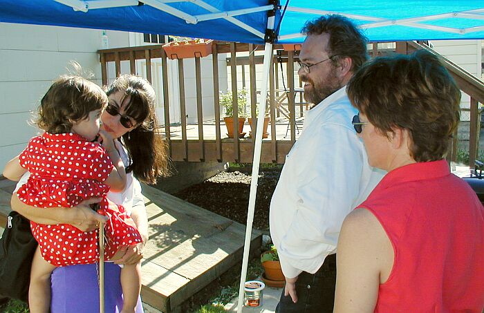 Sophia, Rebecca, Tim, and Carol 