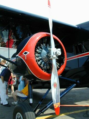 Stinson Tri-Motor (one motor)