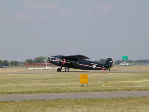 Stinson Tri-Motor takeoff sequence