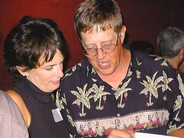 (Duane Schrader's wife?), Eric Schrader