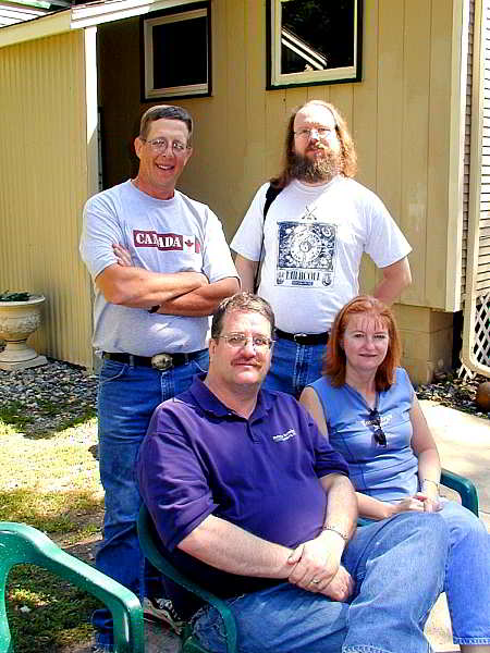 Eric Schrader, Paul Hegseth, David Dyer-Bennet, Pam Hegseth 