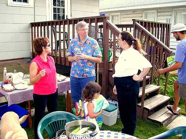 Carole, George, Sophia, Lydy, Tighe
