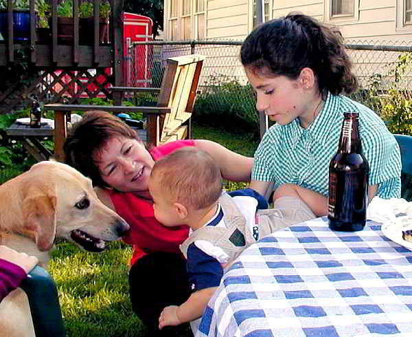 Gus, Carole, Tristan, Robin