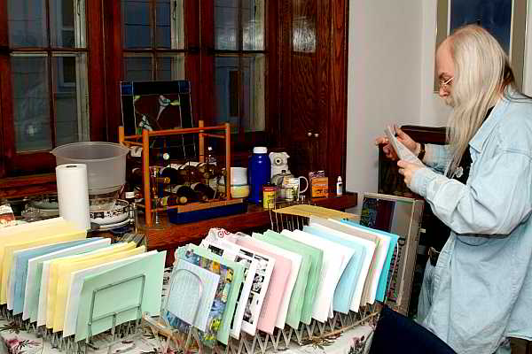 Dean Gahlon, with round 1 nearly ready to collate