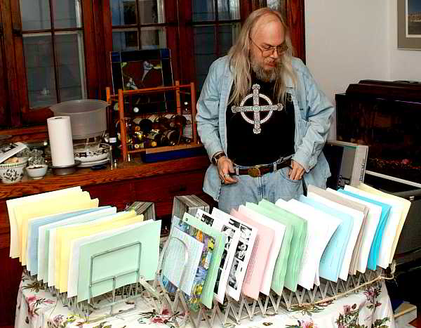 Dean, making final check