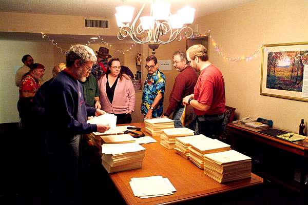 Ken Konkol, Richard Tatge, Glenn McDavid, Neil Belsky (back), Laramie Sasseville, Larry Sanderson, mark Richards, (Nathan maybe?) 