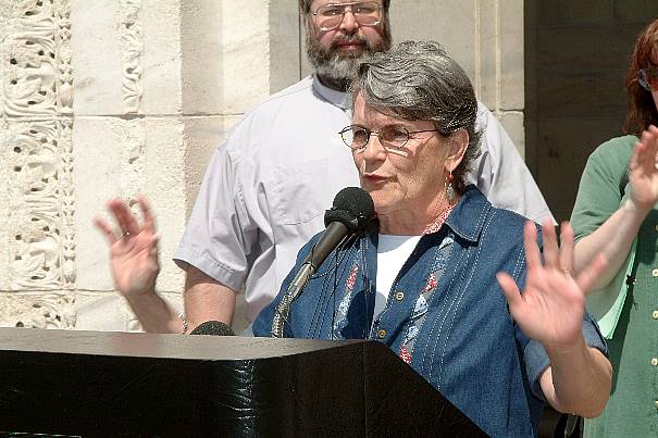 Sen. Pat Pariseau, senate author of the MCPPA