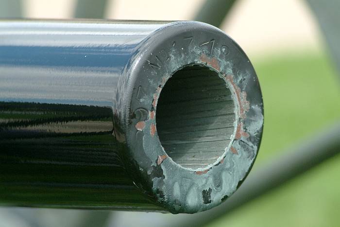 Muzzle of the reproduction cannon