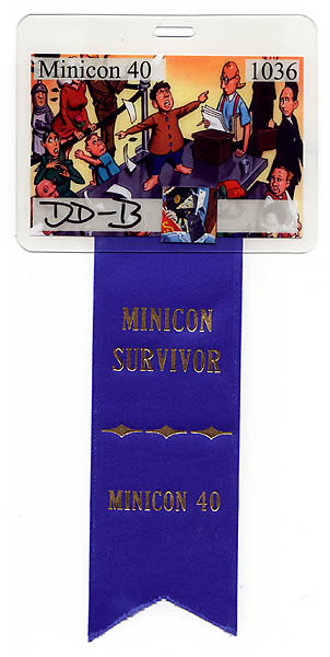 My badge and ribbon