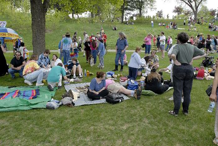 The Minn-StF site after the ceremony