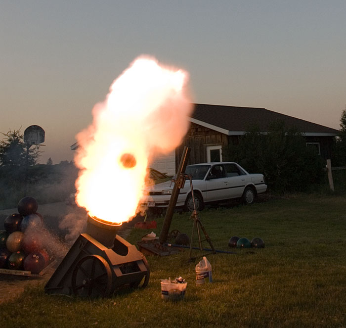 The Projectile Early in Flight