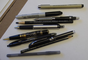Writing Implements Tried