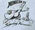 Minicon 23 t-shirt (front)